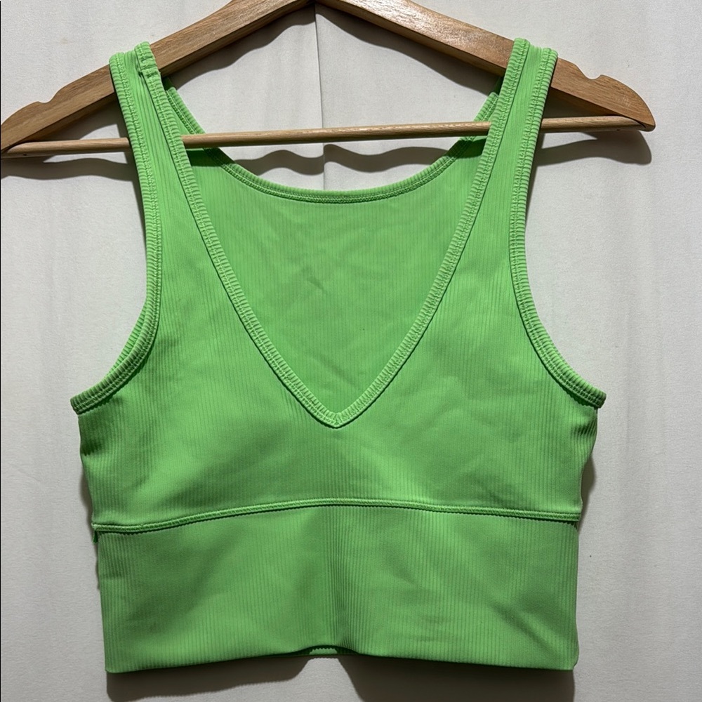 LULULEMON Vibrant Green Women's Tank Top